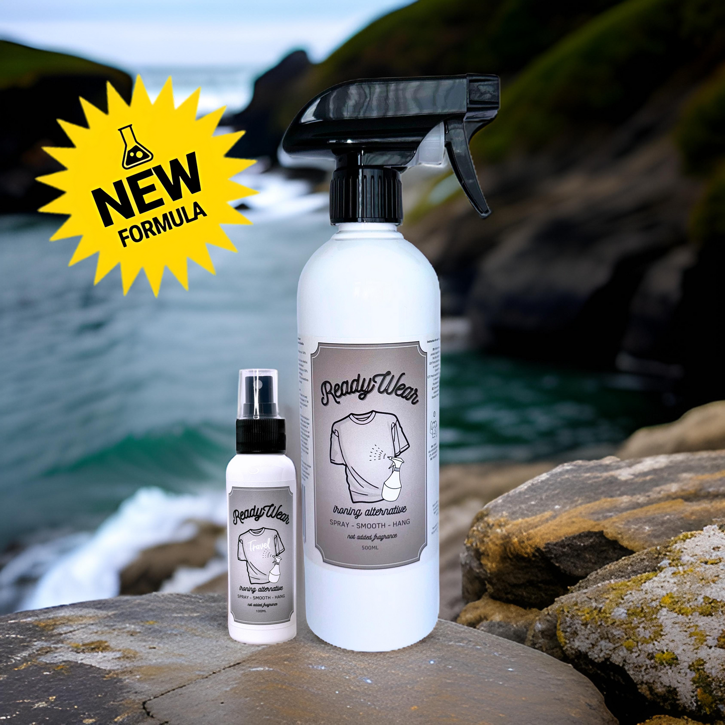 Izsmidzināms apģērba izlīdzināšanas līdzeklis 500ml + 100ml